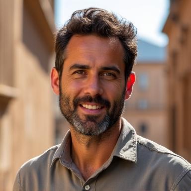 Ritratto professionale della guida Marco Valenti